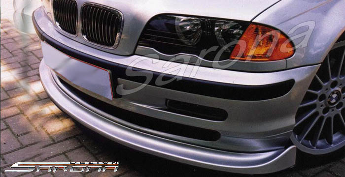 Custom BMW 3 Series Front Bumper Add-on  Coupe & Sedan Front Lip/Splitter (1999 - 2002) - $149.00 (Manufacturer Sarona, Part #BM-003-FA)